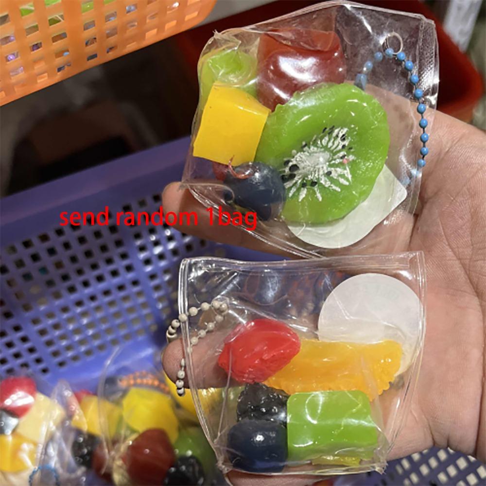 Smyslová hračka Simulace ovoce Mačkací sáček Ovoce Měkké Pomalý návrat Hračky Kancelářští pracovníci