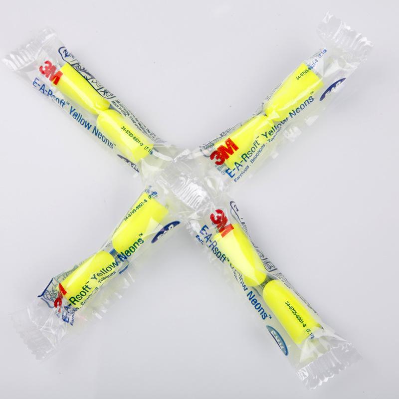 3M 1250 Noise Reduction Earplugs - Soft, Wireless, Comfortable, Soundproof Ear Protection for Sleep & Work