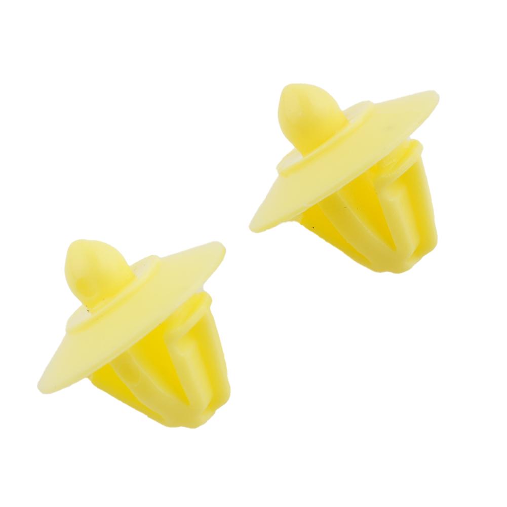 10pc Car Door Card Retainer Trim Panel Clips For Clio For Laguna For Megane 2 Push-Type Interior Rivet Fastener Clips 770307725