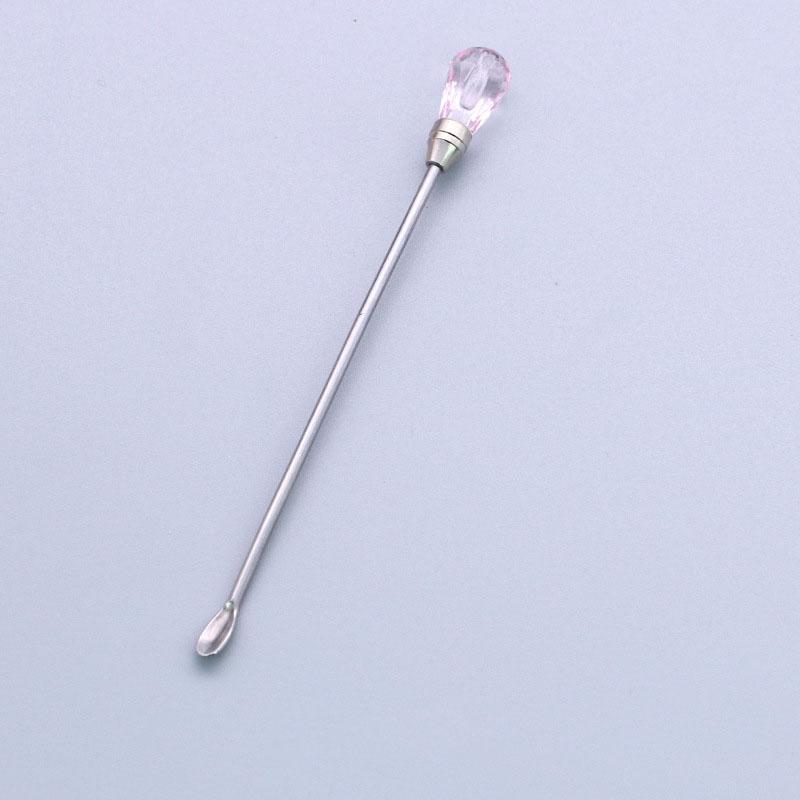 Łyżka do wosku farba metalowa Retro pieczęć dokonywanie narzędzie pomocnicze łyżka DIY zaproszenie konto ręczne farba ognista mieszadło topienie SB021