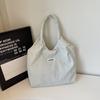 Women's Tote Bag Large Capacity Underarm Bag Bow Embroidery Shoulder Bag