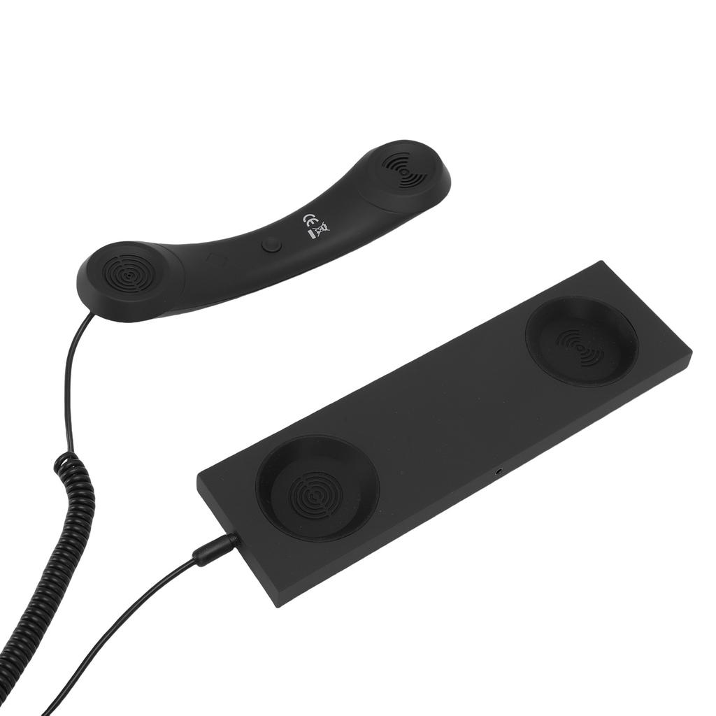 Retro Phone Handset Fit for IOS 17 16 Retro Style Type C Wired Plug In Handheld Phone Handset with Microphone