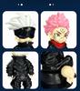 Anime Q-version Jujutsu Kaisen Gojo Satoru Itadori Yuji PVC Action Figure Toys Kids Gifts Collectible Model 13cm