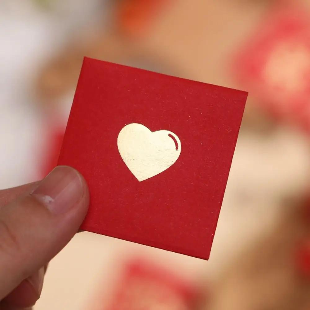 10Pcs  Mini Chinese New Year Red Envelopes Creative Cute Lucky Money Bag Hongbao for Wedding Spring Festival Red Packets