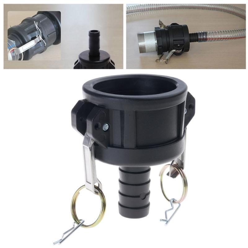 IBC Adapter Water Tank Adapter Valves Connectors Converts 2 Inch To 1 Inch Garden Hose Fitting Enduring