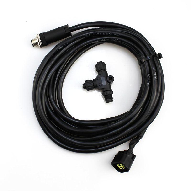 4.5 m(15ft) Engine Interface Cable NMEA2000 Connection with T Connector for Yamaha Outboard 2006 & Newer, 000-0120-37, 3004.6865