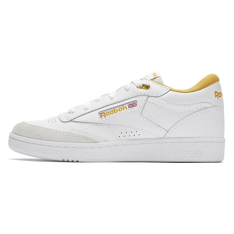 Reebok Classics Club C Mid II White Yellow Unisex 100033036