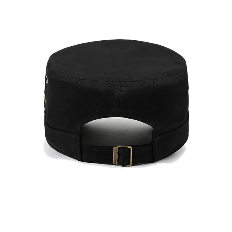 Flat Top Hat Men's Outdoor Sunshade Hat Outdoor Cap Middle-Aged Sunshade Hat