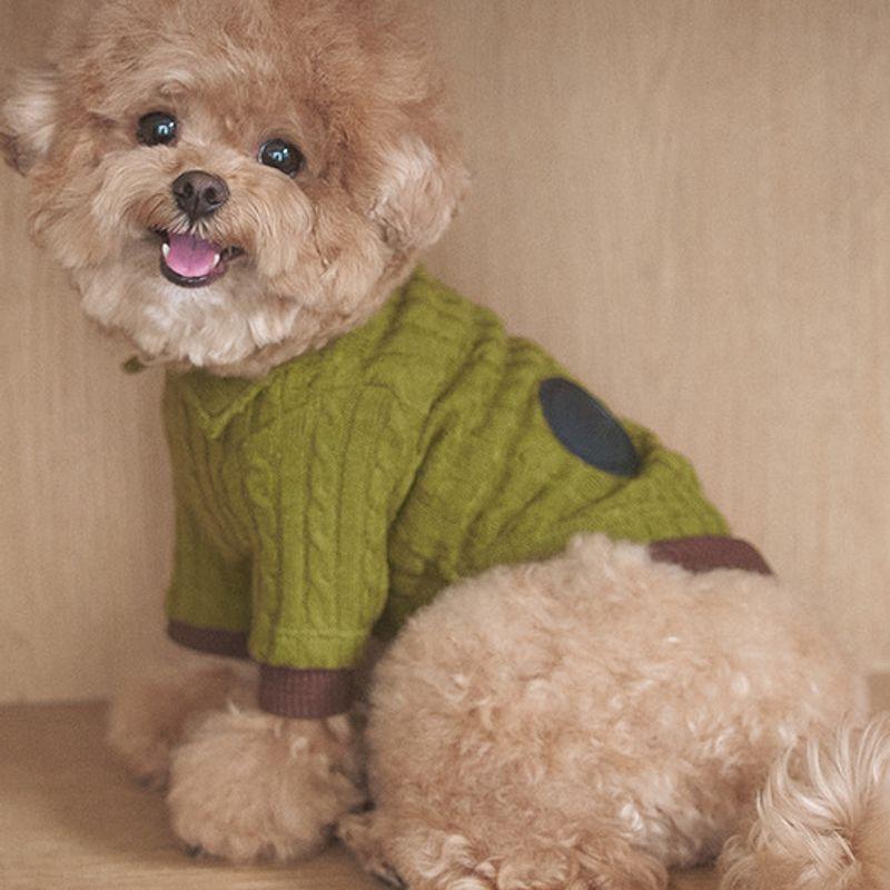 CROOKTHECHIHUAHUA Soft Cable Pullover (2 color)