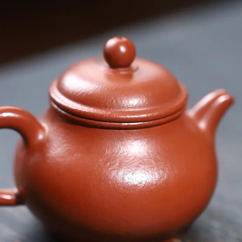 80ml Small Capacity Chinese Yixing Purple Clay Teapot Kettle Beauty Tea Infuser Famous Handmade Tea Pot Authentic Zisha Tea Set
