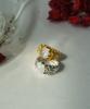 Bizarre Jewelry Angst Blüte (Rainbow Moonstone) Ring