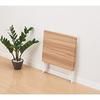 Pearl Metal Folding Desk, Low Type, 50cm Wide x 44cm Deep x 35cm High, Natural Wood Grain Finish, N-7929