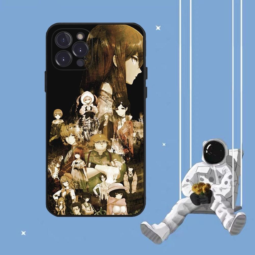 Steins Gate Phone Case For iPhone 14 11 12 13 Mini Pro XS Max Cover 6 7 8 Plus X XR SE 2020 Funda Shell