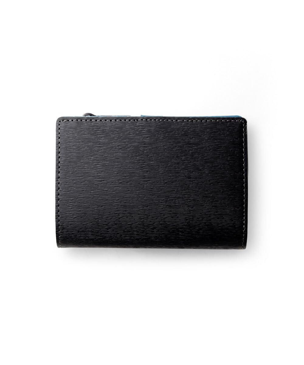 

Novo II Wallet Middle Wallet Bifold Wallet Leather Unisex [IS/IT] Semi-Long Men s Women s No.972625 (Black) чорний