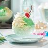 Electric Fluffy Shaved Ice Maker Authentic Shaved Flavored Half Mixed Milk Frozen Ice Cup Included [Toffy] K-IS9 (Pale Aqua) Ice, Ice, Ice, Ice,