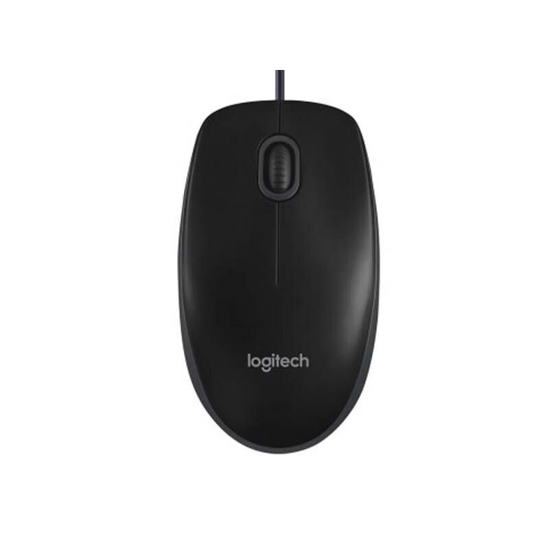 Logitech B100 Wired Optical Office Mouse