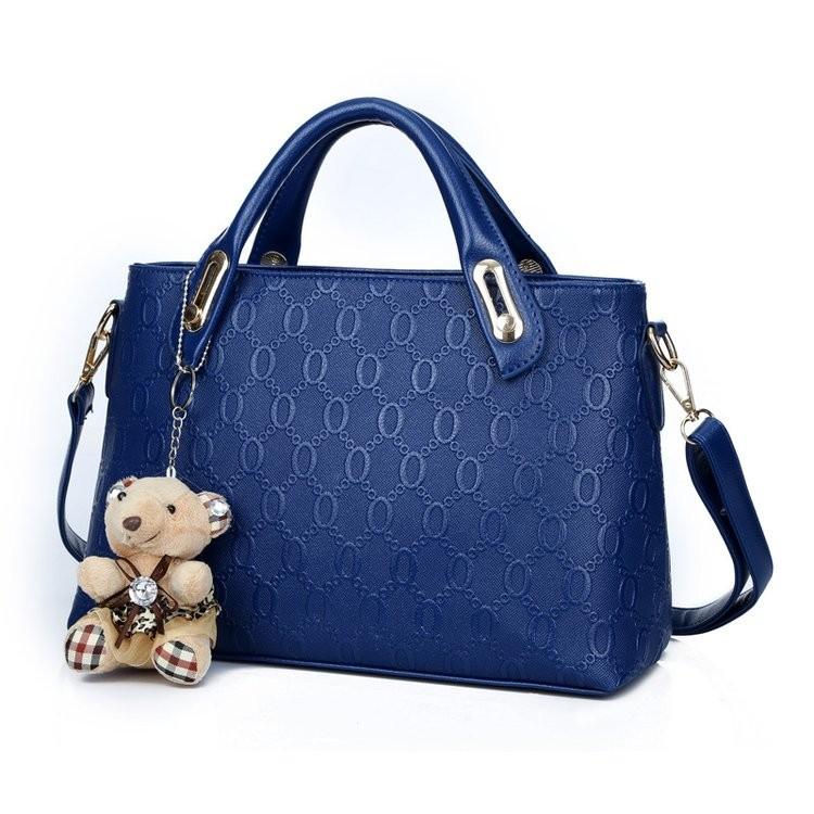 New Fashion Casual Bear Mother Bag Shoulder Bag To Work Commuter Messenger Bag Women's Large-capacity Handbag Women's Bag