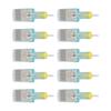 10pcs Flat Blade Tattoo Needles Disposable Smoothing Needle Stroke Tattoo Cartridge Needles for