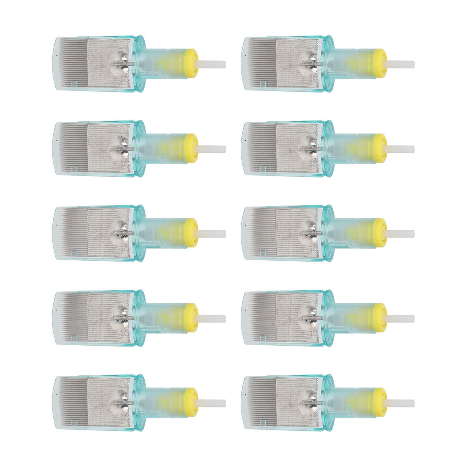 

10 шт. Плоские тату-иглы Одноразовые сглаживающие иглы Ходовые тату-картриджи для