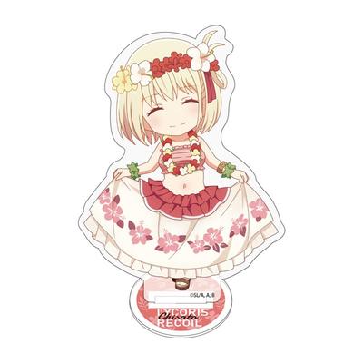 Piccryl! Lycoris Recoil Acrylfigur Chisato Nishikigi Hawaii-Version – Anime-Dekoration zum Sammeln