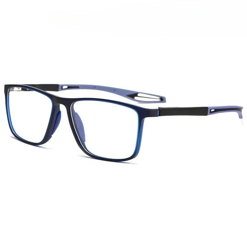 Vintage TR90 Reading Glasses Men Women Retro HD Lens Classic Square Anti Blue Light Sports Eyewear Eye Protection