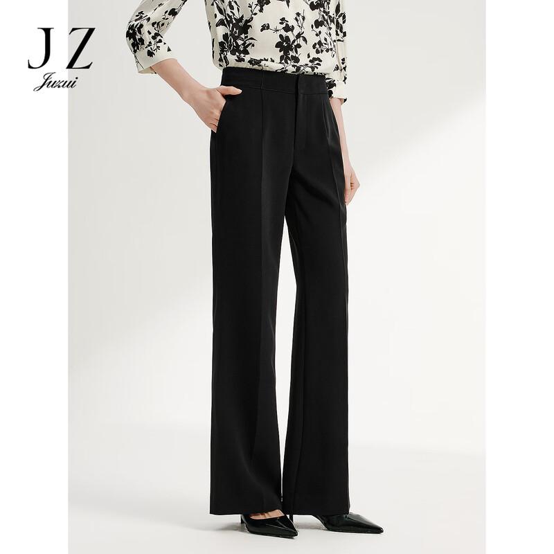 JUZUI Women s Retro High-Waisted Flared Trousers S