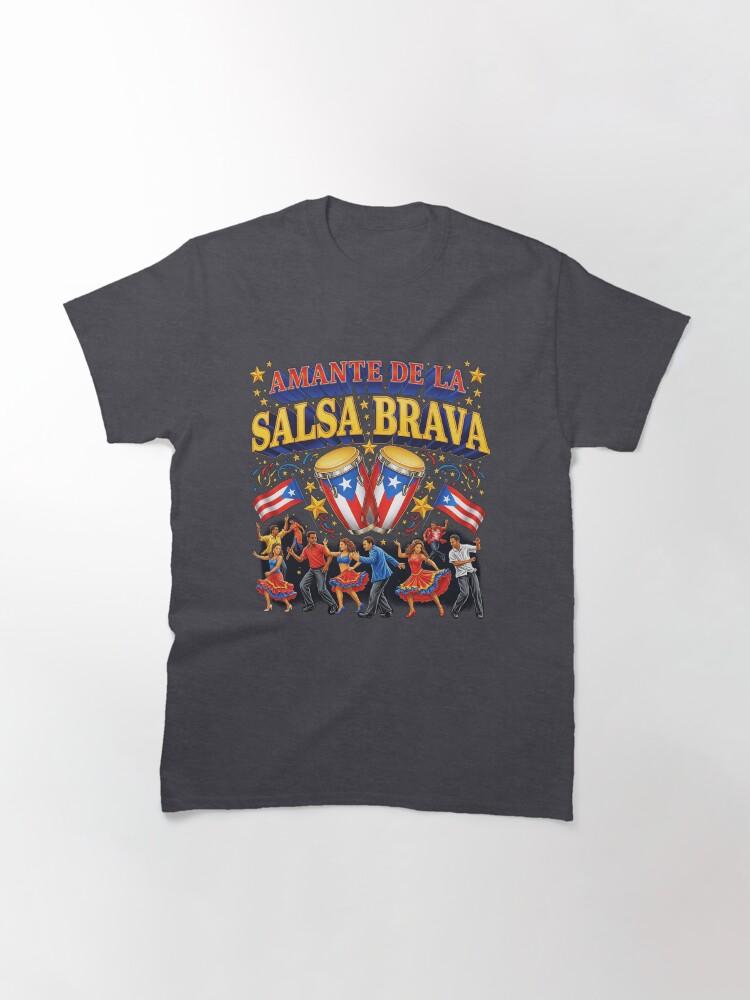Héctor Lavoe Maracas Bongoes Congas Puerto Rico Amante Salsa Brava Classic T-Shirt