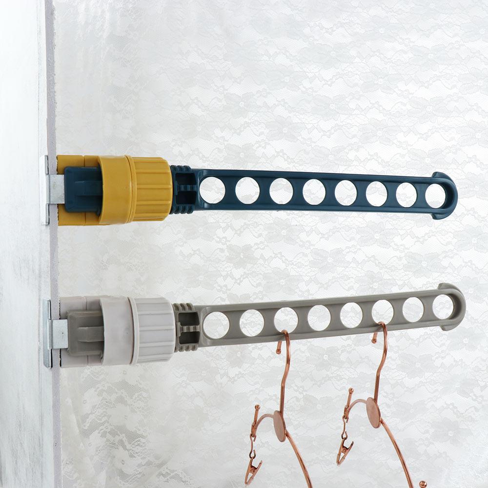 

1PC For Indoor/Outdoor 8-holes Sturdy Clothes Rack Clothes Rail Drying Rack Window Frame Hanger