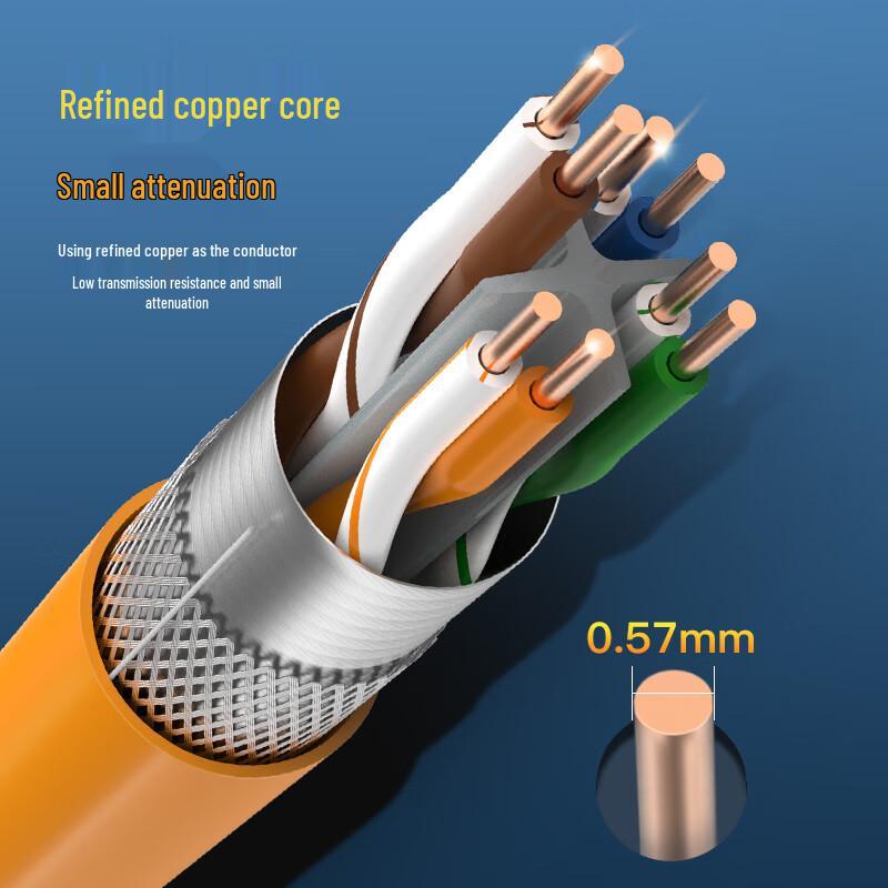 CHOSEAL CAT6/CAT6A Ethernet Patch Cable