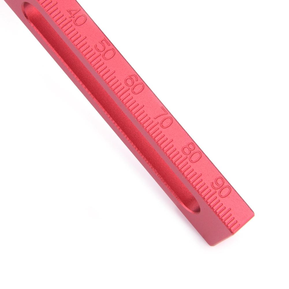 100mm Aluminium Alloy Precision Woodworking L Square Mini Clamping Square