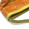 FENDI punching mini bag Shoulder Bag Orange/Green
