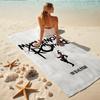 1Pc Chemical Romance Poster Beach Towel, Quick Dry, Multi-Use for Beach Pool Gym Yoga Home Travel, Christmas, Halloween, Xmas Gift ES92921