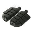 Motorcycle 10mm Mount Foot Rest Pegs For Harley Softail Dyna Glide Fat Boy Road King Sportster XL 883 1200