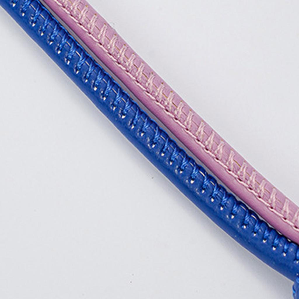 Modern Braided Rope And PU Keychain Bag Ornament For Bags Jeans And Backpacks Trendy Functional Design Bags Pendant