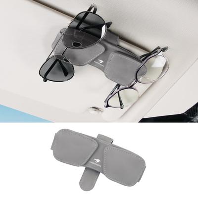 Car Glasses Holder with Harrier Sunglasses Car Sun Easy Sun Sunglasses Holder [For Harrier] Logo, Clip, Visor, Leather, Installation, Ticket/Card