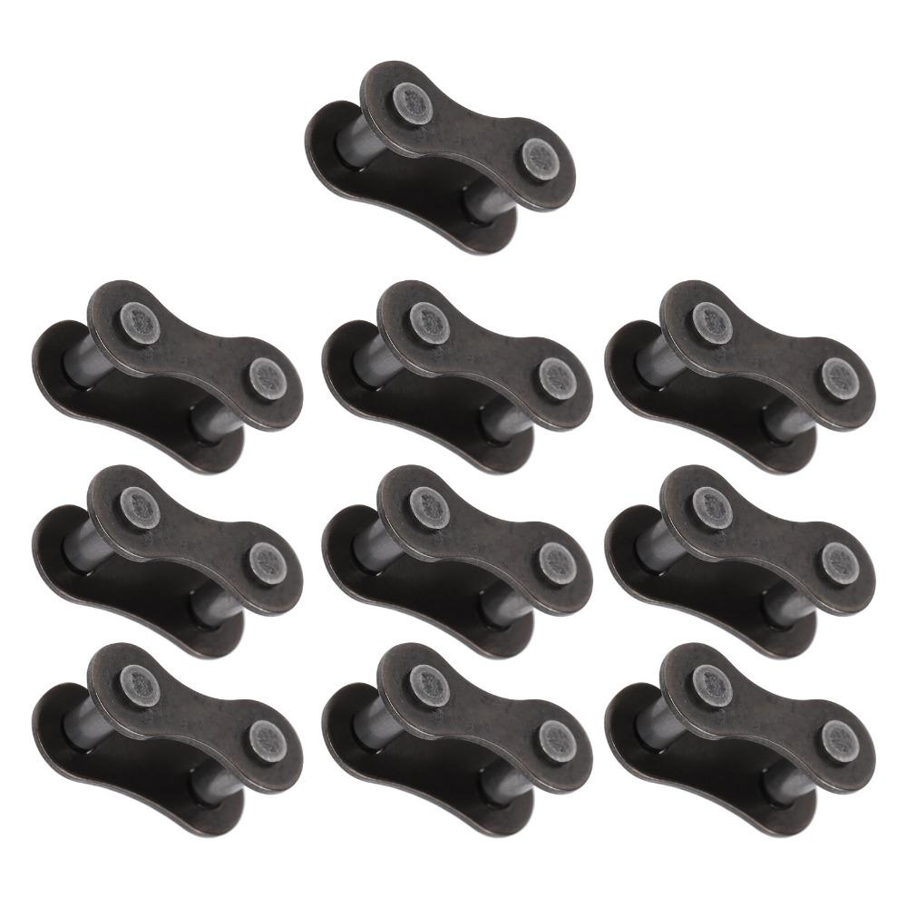 10 Pcs Quick Split 410 Chain Master Link Removable Chain Link Connector Dirt Bike Use