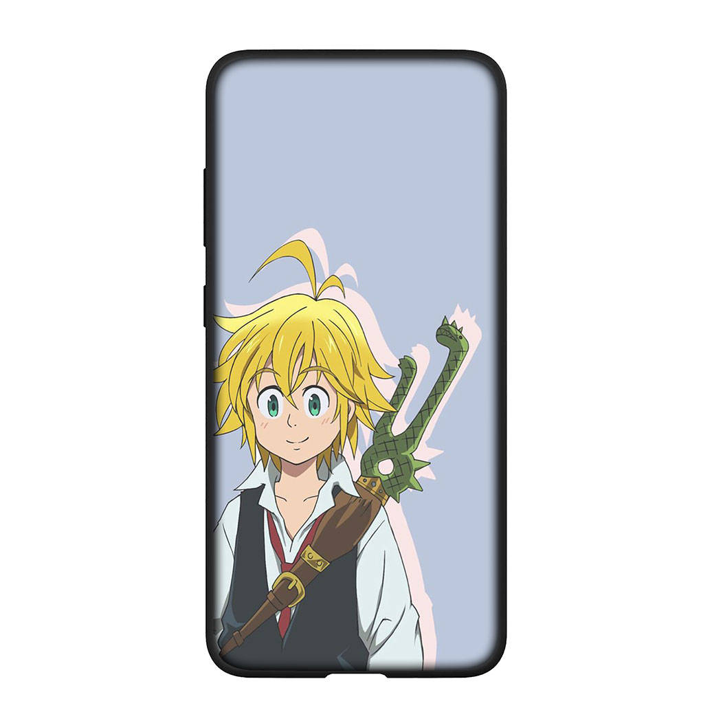 Phone Case for Samsung Galaxy S25 S24 S23 iPhone 16 15 Xiaomi Redmi Note 14 13 12 16E X 11 Pro Max Moto Huawei Anime Seven Deadly Sins Meliodas Cover