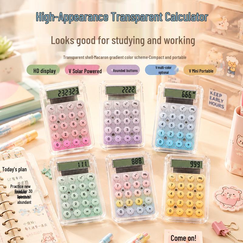 Cute Mini Calculator for Students and Office