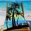 Fashion Palm Tree Pattern Towel Quick Drying Beach Towels Are Suitable For Swimming Pools Camping Yoga And The Gym