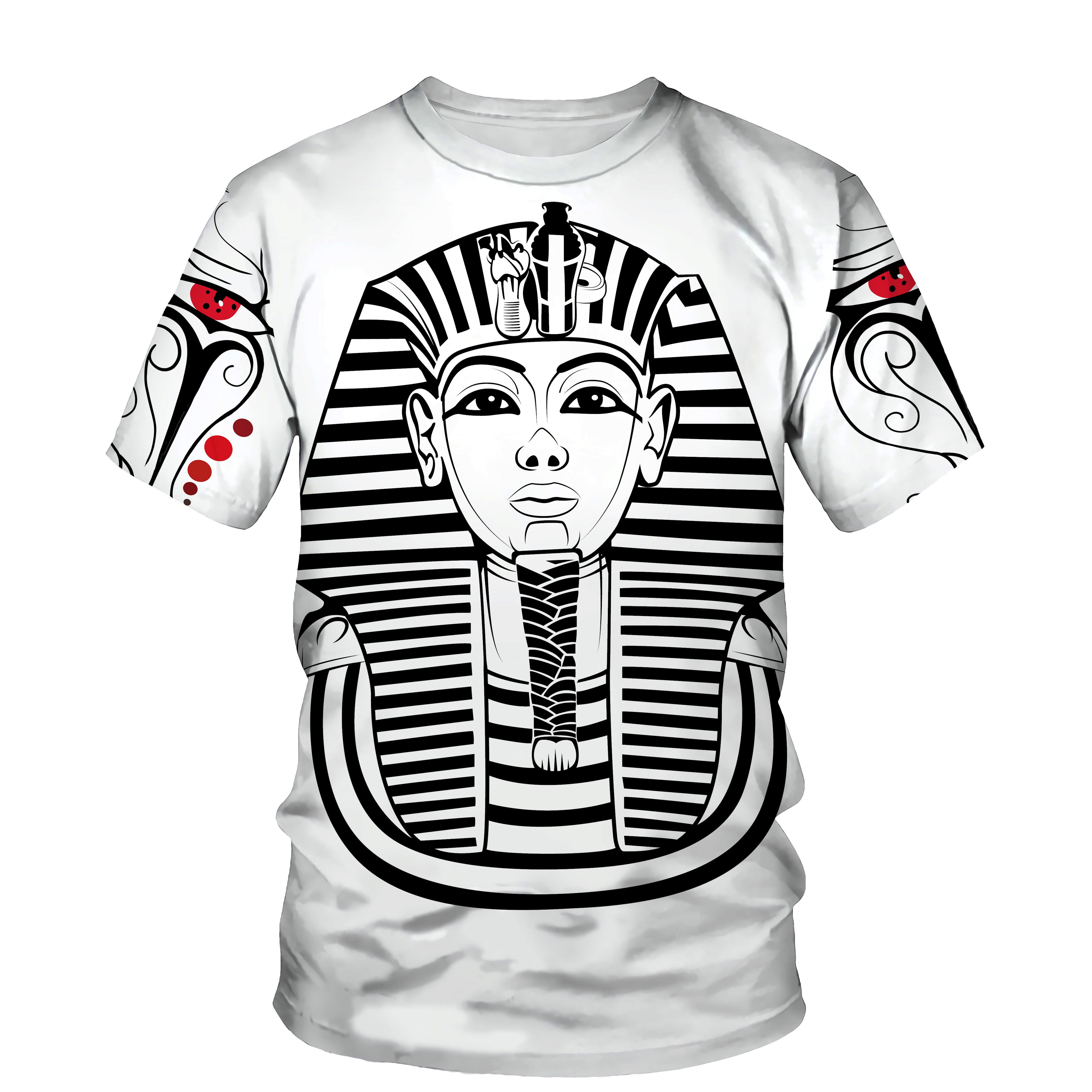 

Унисекс Ретро Стиль Древний Гор Египетский Бог Глаз Египта Фараон Анубис 3D футболки