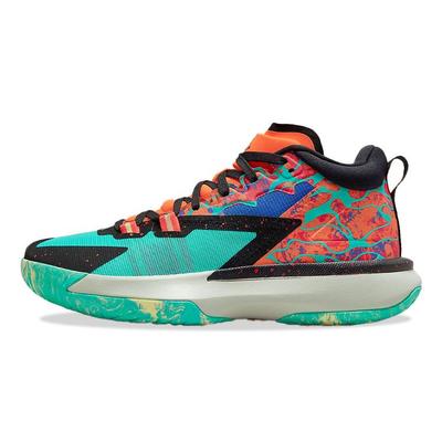 Air Zion 1 GS Project Z Kids Sneakers Multi-Color Cone Hyper-Jade DA3131-800