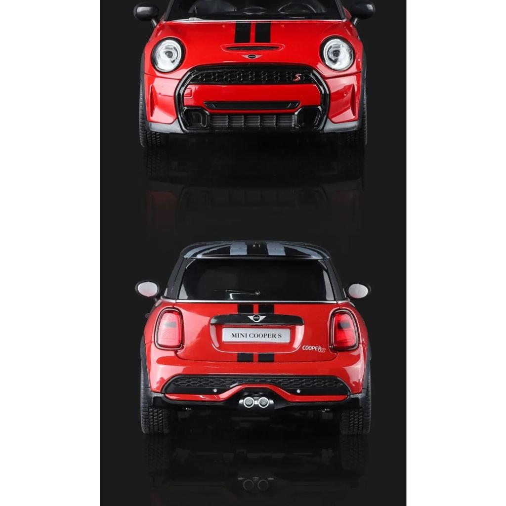 Offiziell lizenziertes Simulations-1/18-Maßstab BMW MINI Cooper Legierungsauto-Modell Sammlung Miniaturauto Freund Geschenk Spielzeugfahrzeug
