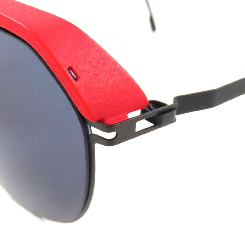Excellent MYKITA LEICA sunglasses Handmade Current product PATENTED Black red mens ML02 Used