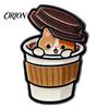 Coffee Cup Cat Brooch Cartoon Brooch, Kitten Enamle Lapel Pin, Animal Metal Pin Theme Alloy Badge, Clothing Accessories for Lovers