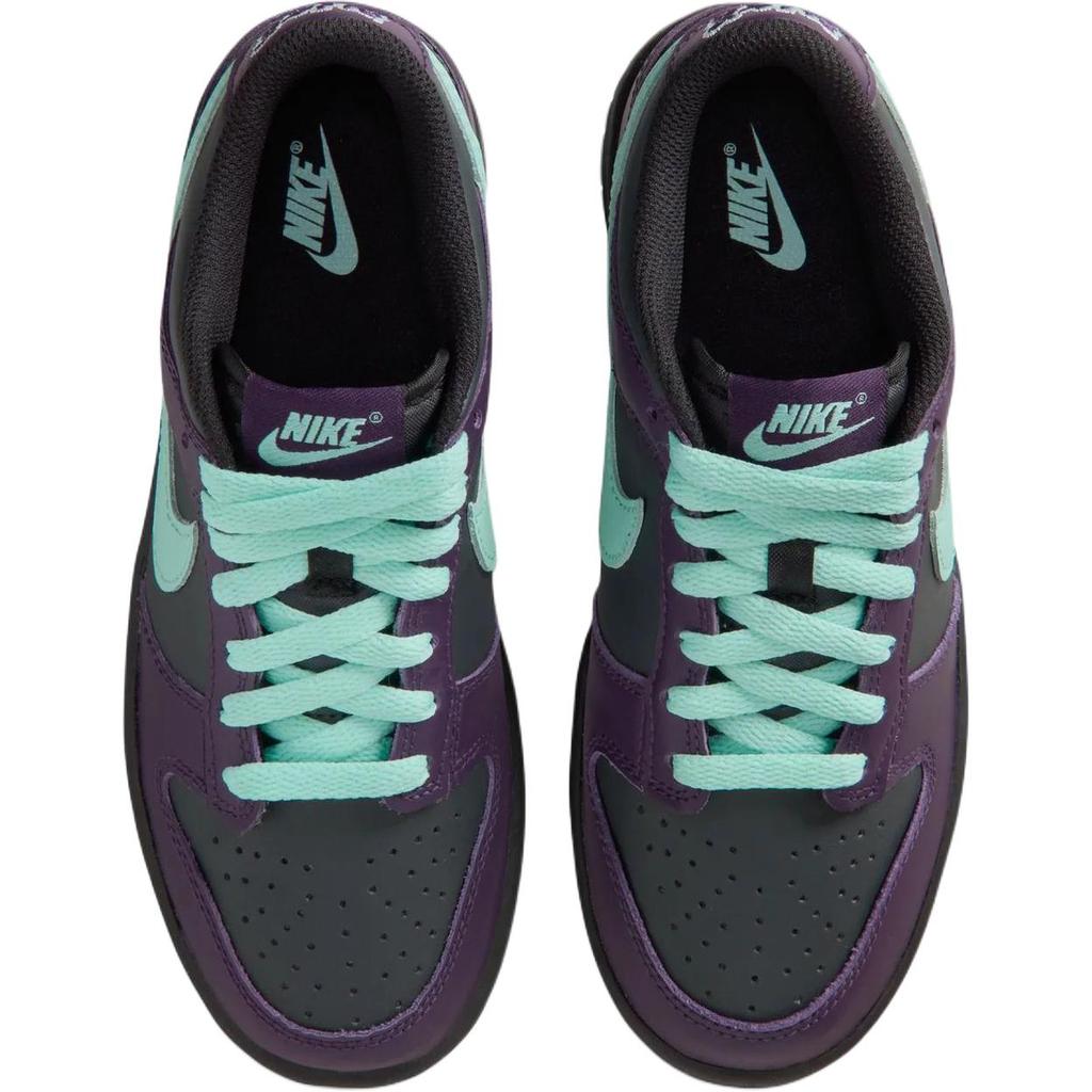 Nike Scarpe da Skateboard Dunk Low top per Bambini Grigio Fumo Unisex FB9109-013