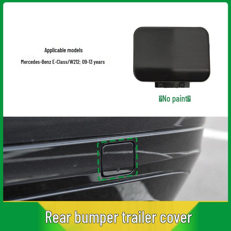 Compatibil cu 09-13 Mercedes-Benz Clasa E W212 Capac Cârlig de Remorcare Bara Spate 2128850326.
