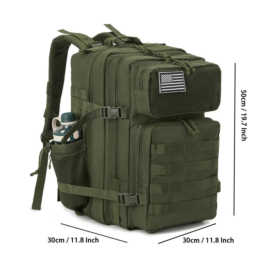 45L backpack for outdoor sports hiking climbing travel with bottle holder travel backpacks camping gear for women/men