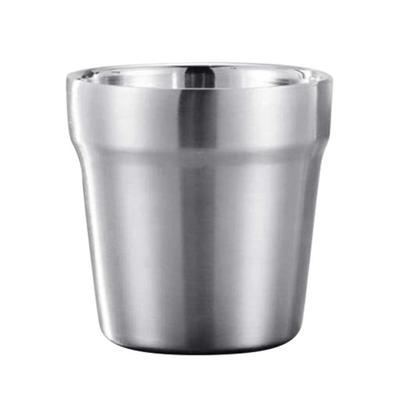 Tasse à boire de café d'eau d'isolation thermique à Double couche de bière en acier inoxydable 201