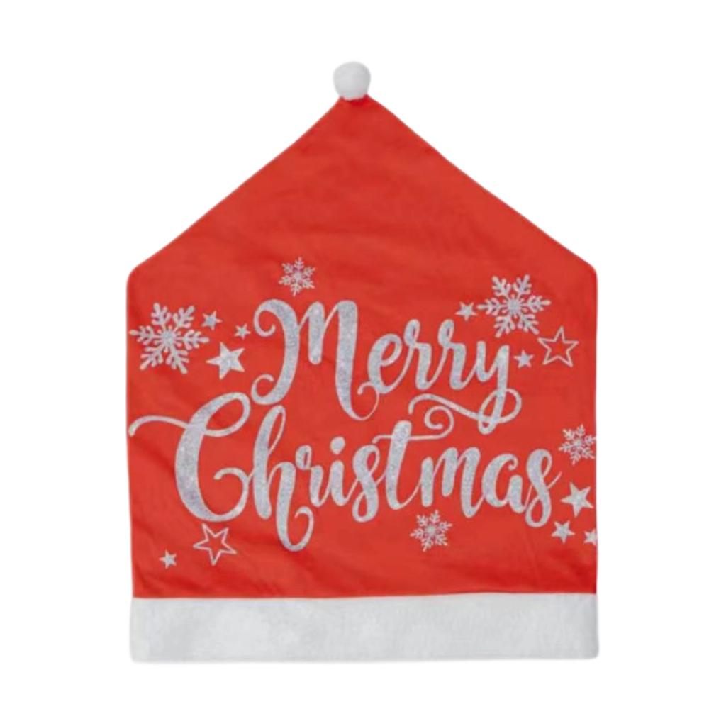 Christmas Chair Covers Christmas Table And Chair Decorations Atmosphere Props Soft Cushions