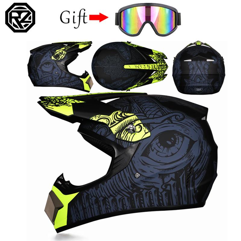 Children And Adolescents Professional Full Coverage Motorcycle Off-Road Race Helmet Bike Am Dh Helmet Capacity Motocross Casso